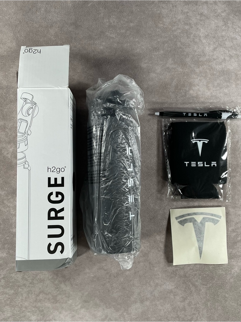 Tesla Black Travel Mug & Accessories